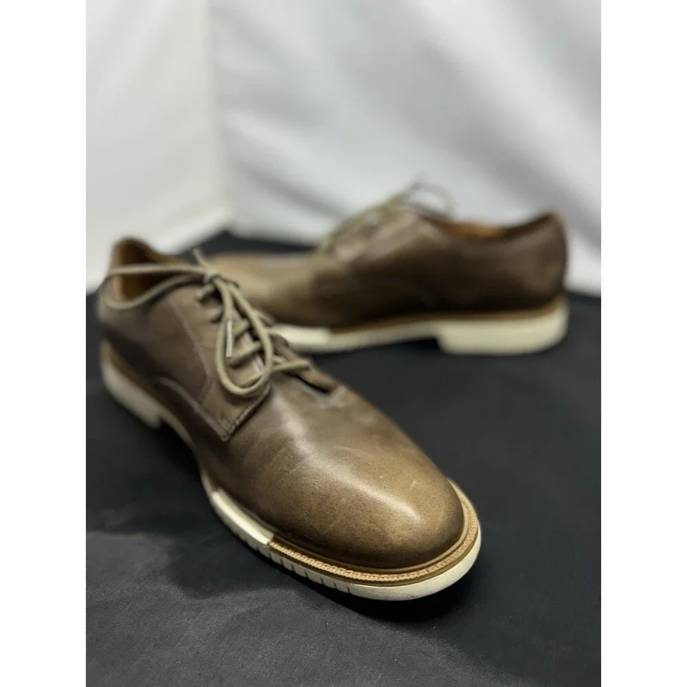 COLE HAAN GRAND OS GREAT JONES OXFORDS SNEAKERS BROWN C21828 MEN'S US 9.5